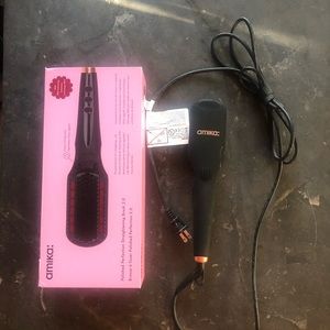 Amina polished perfection thermal straightening brush